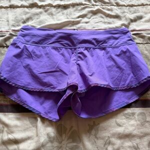 Lululemon Athletica Vibrant Purple Shorts